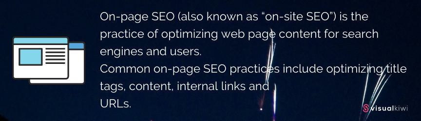 On-page Optimization